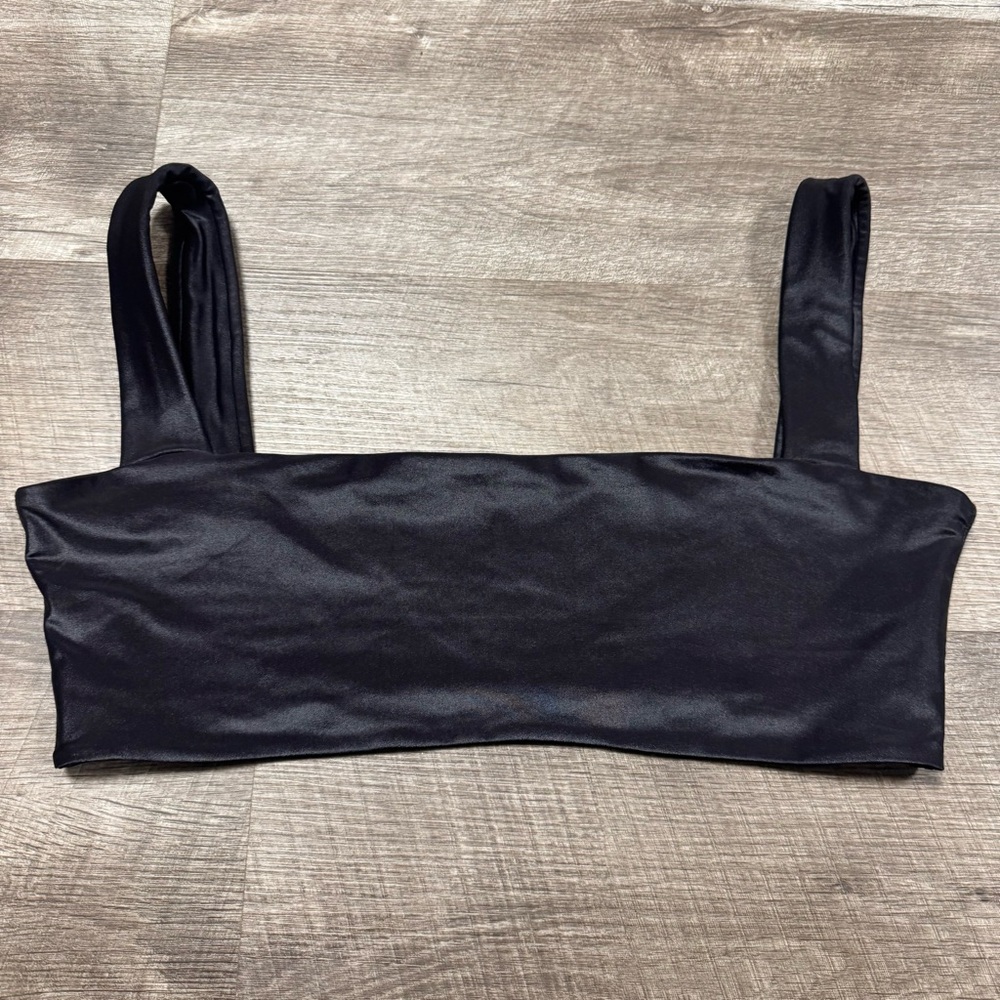 WEWOREWHAT Black Bra Size XL